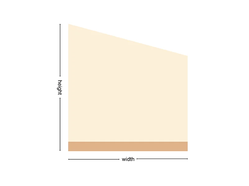 Angled Wall Diagram 2