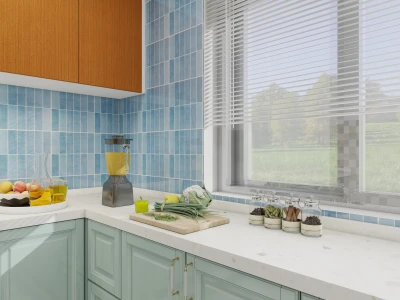 Rectangular Piano Key Wall Sticker