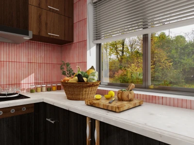 Thin Vertical Strip Wall Sticker